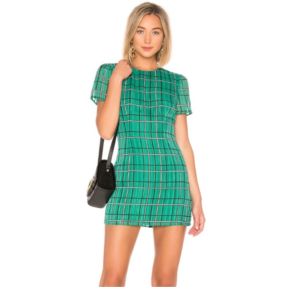 House of Harlow X Revolve Delphine Plaid Dress - Picture 2 of 11